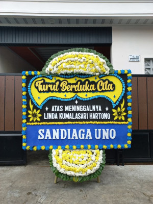 Papan Bunga Duka di Nangerang
